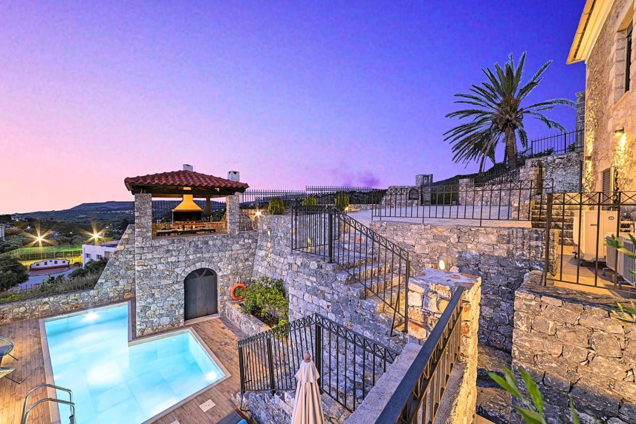 Acrothea Villa Heated Pool Chania  Luaran gambar
